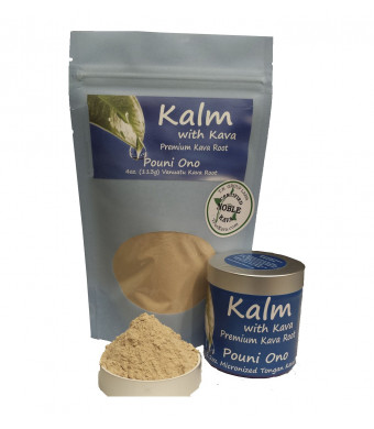 Kava Kalm Micronized Instant Kava Powder - Tongan Pouni Ono (4 oz)