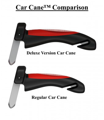 Two-Handed Car Cane Extra-Long for Added Stability