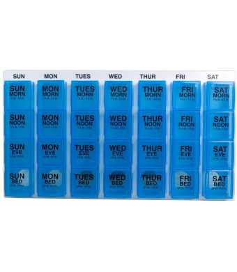 GMS Large Medication Pill Organizer (Various Color)