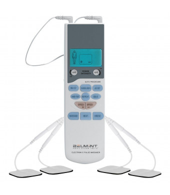 Belmint TENS (Transcutaneous Electrical Nerve Stimulation) Unit Electronic Pulse Massager