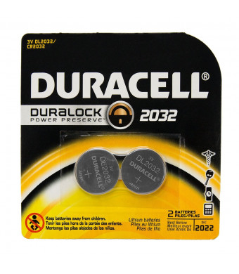 12 Duracell CR2032 / DL2032 Duralock Lithium Batteries Cell Button Electronics