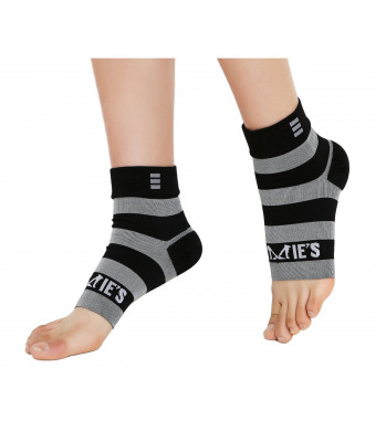 Zoomies Plantar Fasciitis Compression Foot Sleeves - Provides Pain Relief in Heels and Arches. Unisex - 1 
