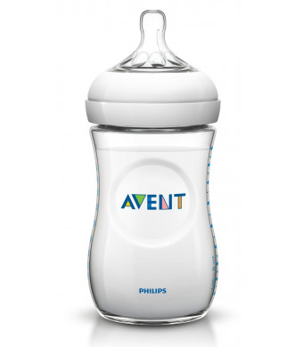 Philips AVENT BPA Free Natural Polypropylene Bottle, 9 Ounce, 1 Pack
