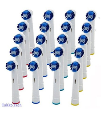 YadaShop 20 x Electric Tooth brush Heads Replacement for Braun Oral B Vitality Precision
