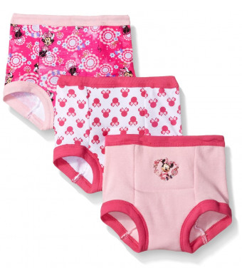 Disney Baby-Girls' Minnie 3 Pack Training Pant