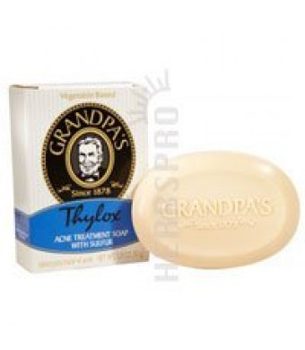 Grandpa's Soap Co. Thylox Acne Treatment Soap - 3.25 Oz, 6 pack (image may vary)