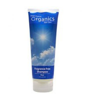 Desert Essence: Organics Hair Care Shampoo, Fragrance Free 8 oz (2 pack)