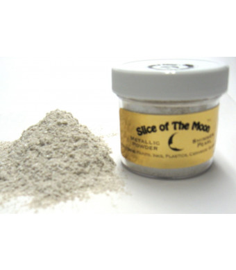 Slice of the Moon Shimmer Pearl Mica Powder 1oz - High Shimmer Effect- Pearl Pigment Powder - Cosmetic Grade  Mica