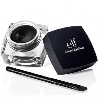 e.l.f. Cosmetics e.l.f. Cream Eyeliner, Black, 0.17 Ounce
