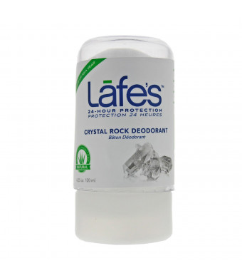 Lafes (LAFEA) Lafes Natural Crystal Rock Deodorant, 4.25 Ounce (Packaging May Vary)