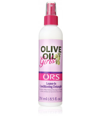 ORS Olive Oil Girls Leave-In Conditioning Detangler, 8.5 Ounce