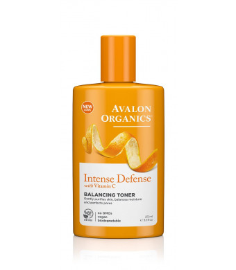 Avalon Organics Intense Defense Balancing Toner, 8.5 Fluid Ounce