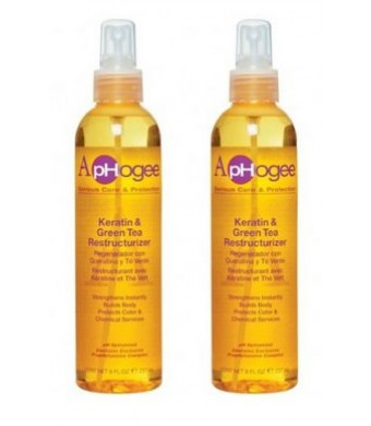 ApHogee Keratin and Green Tea Restructurizer 2 Pack of 8 fl. oz