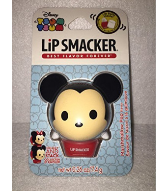 Disney Tsum Tsum Lip Smacker Mickey Mouse Marshmallow flavor