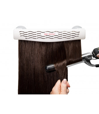 HAIRWORKS Hair Works 4-in-1 Hair Extension Style Caddy - Lightweight, Waterproof and Portable, This Holder/C