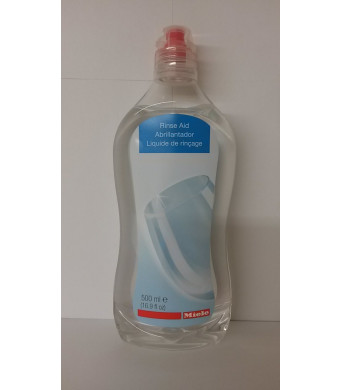 Miele Care Collection Rinse Aid, 16.9 oz (1x Easy Pour Bottle)