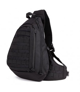 SUNVP Protector Plus Tactical Military Sling Chest Pack Bag Molle Daypack Laptop Backpack Large Shoulder