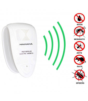 HAHAHA Pest Repeller - Repels Rodents and Insects, Repel Mice, Rats, Moths, Bats And More