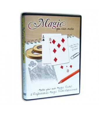 Magic Makers Magic You Can Make with Marty "Martini' Grams, DVD - 12 Professional Magic Tricks Explained