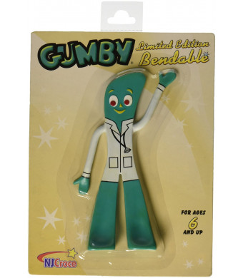 NJ Croce Dr. Gumby Bendable Figure