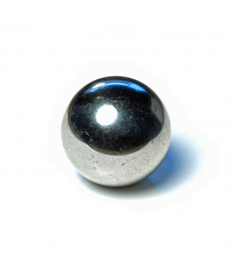 WE Games Replacement Steel Ball for Shoot the Moon and Pinball - Ball Measures 1.06 Inch in Diameter