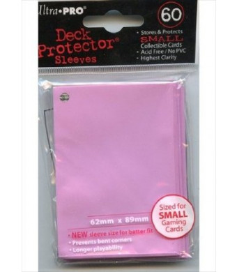 Ultra Products Ultra Pro Pink Deck Protectors, Small