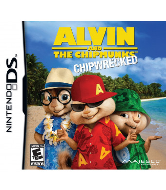 Majesco Alvin and the Chipmunks: Chipwrecked - Nintendo DS