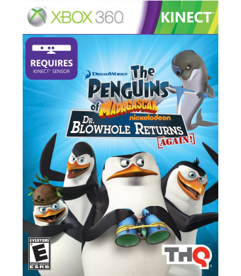 THQ Kinect Penguins of Madagascar: Dr. Blowhole Returns Again! - Xbox 360