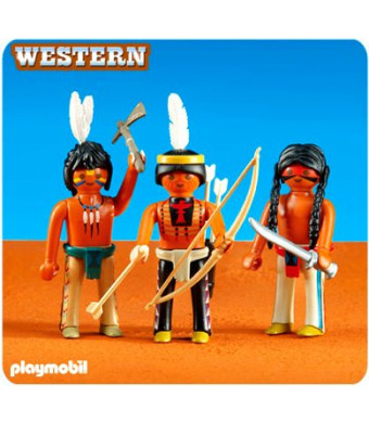 Playmobil 3 Native American Warriors 6272