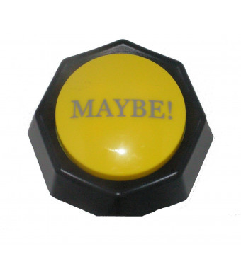 ZANY TOYS LLC The MAYBE Button-Electronic Voice Toy-Gag Gift