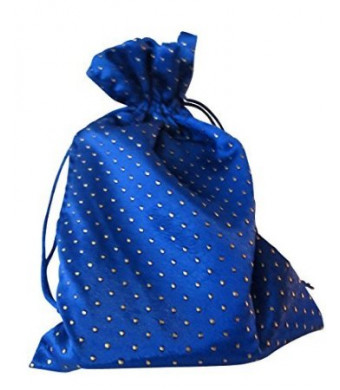 Paper Mart Tarot Bags: Blue 6" X 9" Satin Pearl