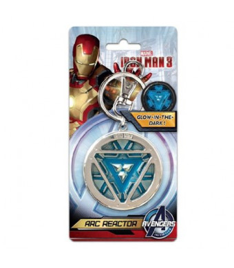 Marvel Iron Man 3 Arc Reactor Pewter Key Ring