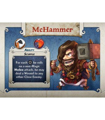 Cool Mini or Not Arcadia Quest: McHammer Expansion