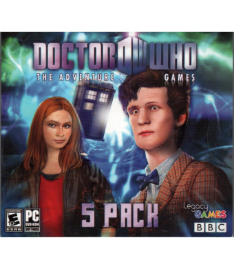 Legacy Games DOCTOR WHO The Adventure Games Episodes 1 to 5 PC Game DVD-ROM