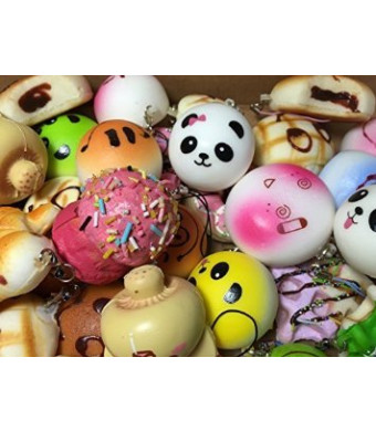 CharmsLOL Variety of 5 Squishy Charms Pack