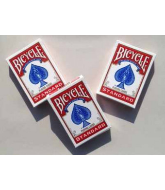 Rock Ridge Magic Masters Bicycle Combo: Invisible, Svengali and a Standard Deck Red Back