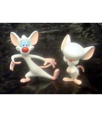 Pinky and the Brain PVC Figure set made in 1996