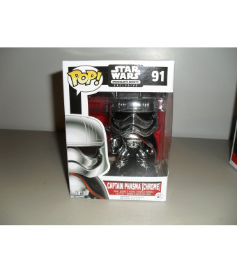 Unknown Star Wars Captain Phasma Chrome POP! Smugglers Bounty Exclusive 91