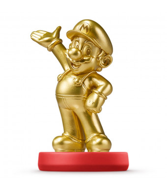 Nintendo NEW Amiibo Gold Mario Japan ver. Super Smash Bros Wii U 3DS Import
