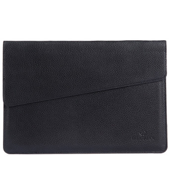 MAXGEAR New The envelope case Laptop Case for Macbook 11.6" Solid Waterproof PU Leather Carrying Pouch Ba