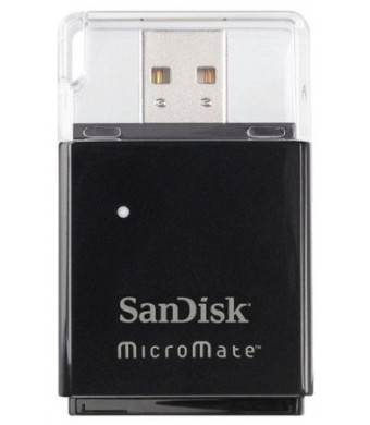 Sandisk MicroMate SD / SDHC Memory Card Reader (Static Pack, New, SDDR-113)