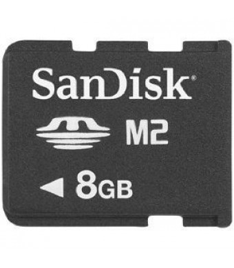 Sandisk 8GB M2 Memory Stick Micro (SDMSM2-008G-K, Bulk Package)