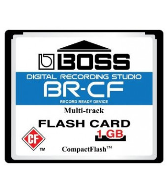 BOSS Audio 1GB Boss Roland BR-CF CompactFlash CF Memory Card for BR-600, BR-864, BR-900CD, MC-808