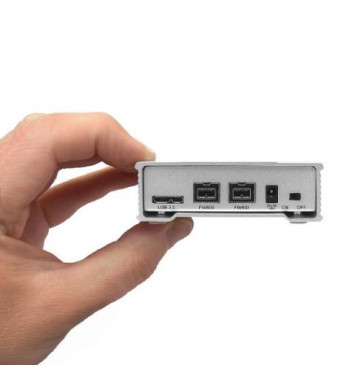 Oyen Digital MiniPro 2.5" FireWire 800, USB 3.0 External Aluminum Hard Drive HDD / Solid State SSD Enclosure, 