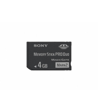 Sony 4GB MS PRO DUO (Mark 2) Memory Stick (MSMT4G/TQMN)