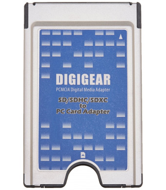 Digigear SD SDHC SDXC to PCMCIA PC Card, Adapter Supports, ATA Flash Memory