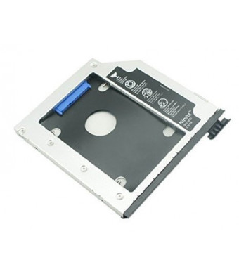 Nimitz 2nd HDD SSD Hard Drive Caddy For Dell Latitude E6440 E6540 with ejector