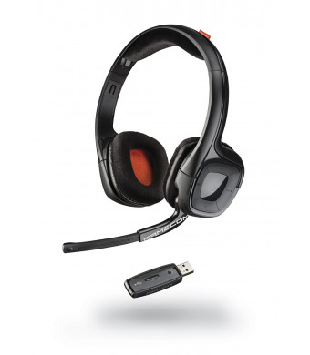 Plantronics GAMECOM 818 Wireless Stereo HEADSET EXTENDED GAMING SESSIONS PC, MAC PLAYSTATION 4