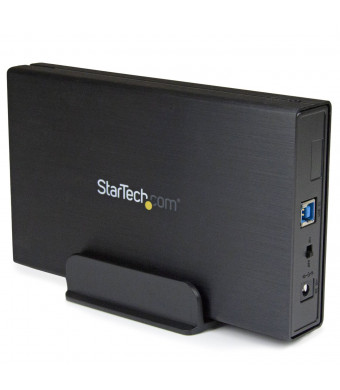 StarTech.com USB 3.1 (10Gbps) Enclosure for 3.5” SATA Drives - Supports SATA III (6 Gbps) - Quiet Fan-less Design - Up to 6TB Drive