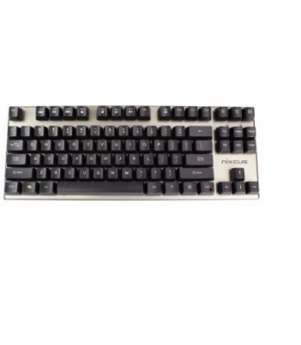 Nixeus Moda v2 Compact Mechanical Switch, Clicky Tactile Bump Feedback Keyboard for Windows and Mac (MK-BL15)